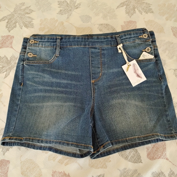 Jessica Simpson New Jean Short Overllas - Picture 5 of 6
